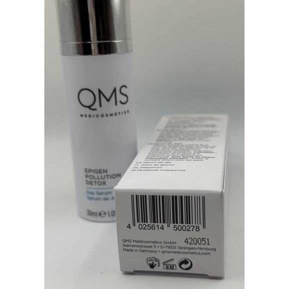 QMS MEDICOSMETICS Epigen Pollution Detox Day Serum (1.01 fl oz /30ML) New Sealed - Picture 4 of 5